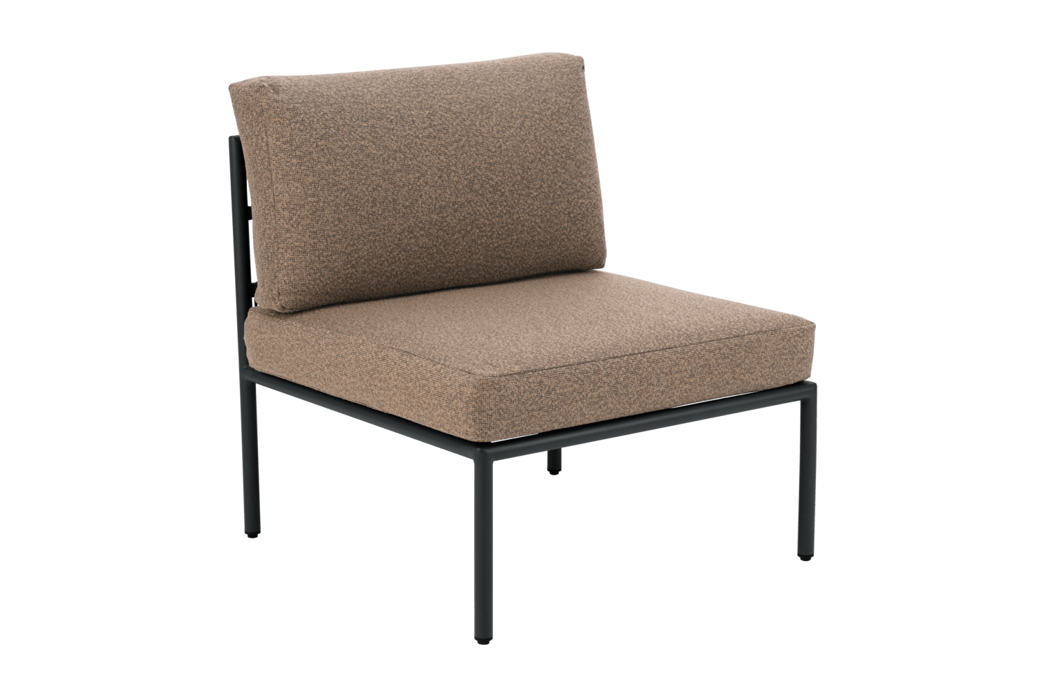 Reno mittdel svart/raw peanut Brafab