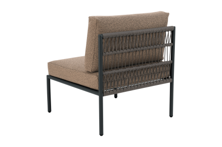 Reno mittdel svart/raw peanut Brafab