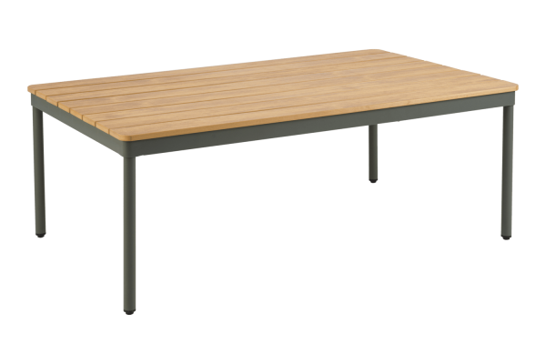 Reno soffbord 110x70x48 cm nordic green/natur Brafab