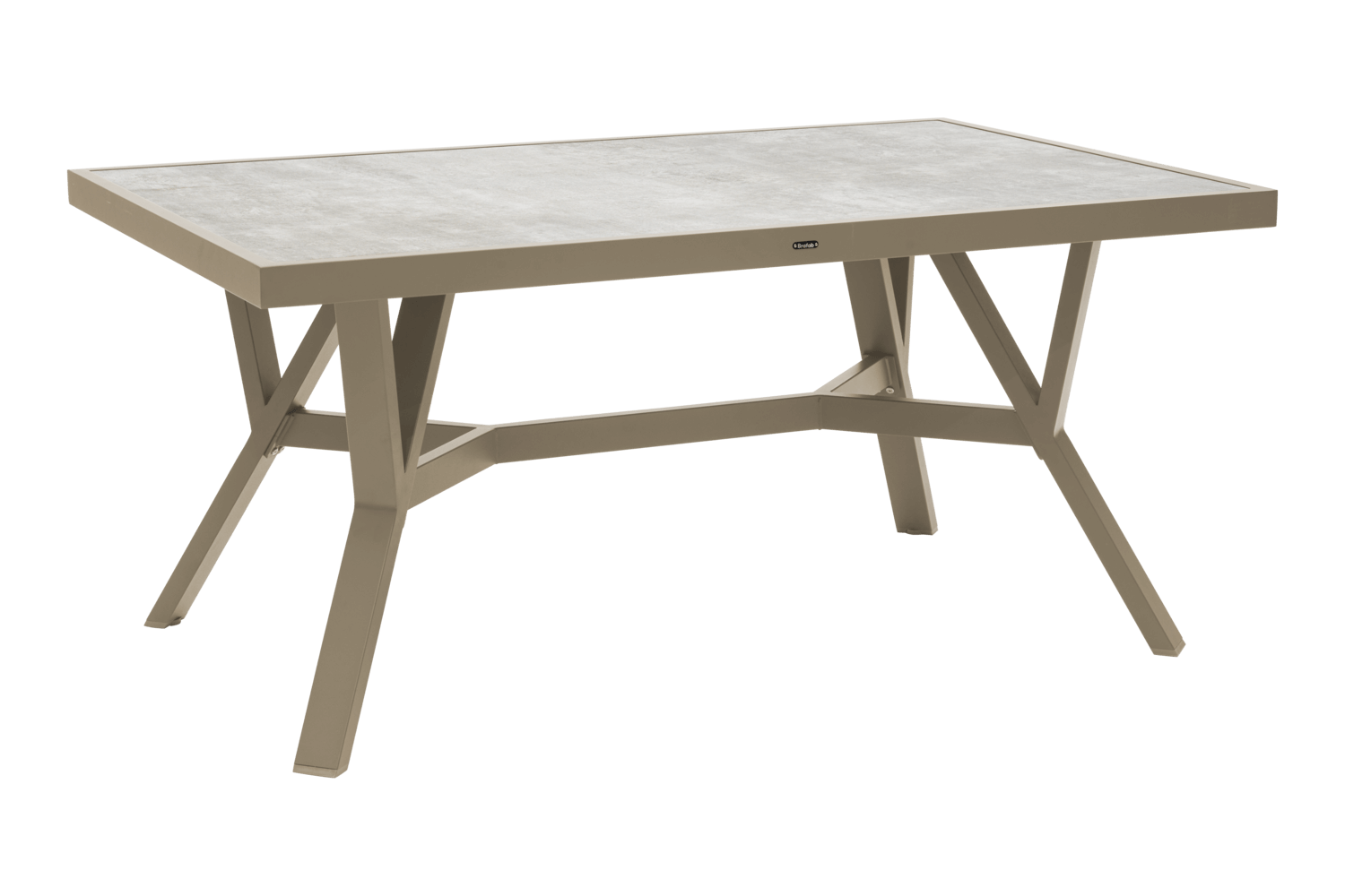 Samvaro High soffbord 140x90x65 cm khaki/sand Brafab