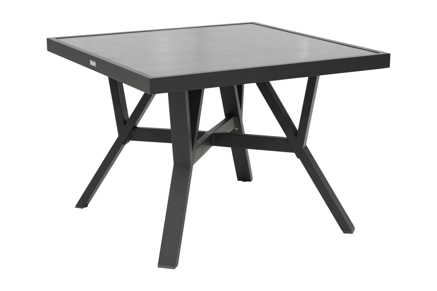 Samvaro High soffbord 90x90x65 cm antracit/grå Brafab