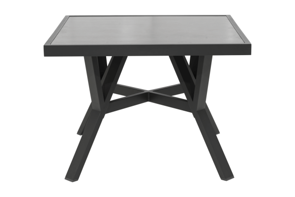 Samvaro High soffbord 90x90x65 cm antracit/grå Brafab