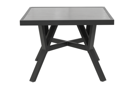 Samvaro High soffbord 90x90x65 cm antracit/grå Brafab