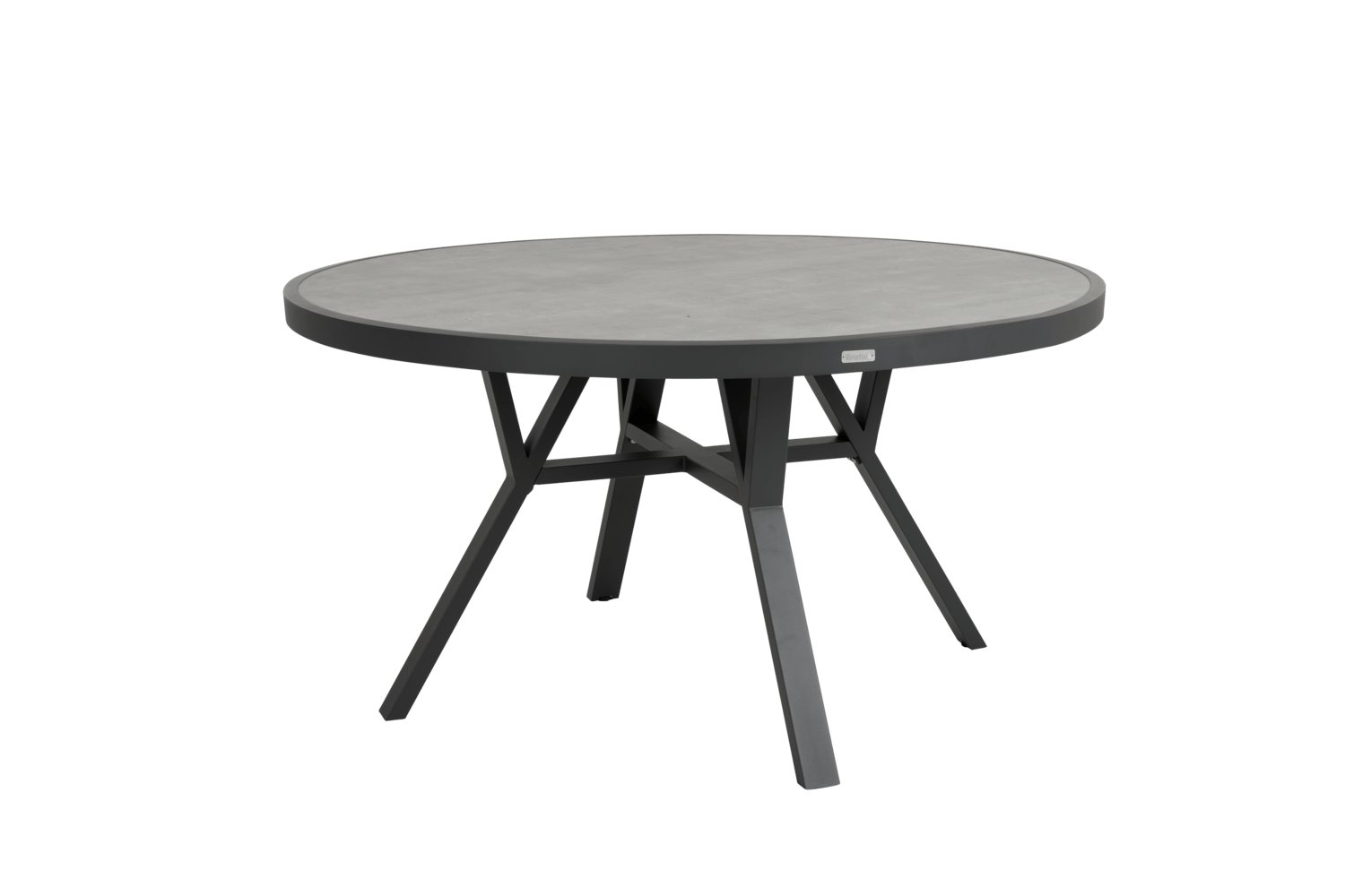 Samvaro matbord rund Ø140 H73 antracit/grå Brafab