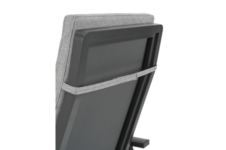 Samvaro positionsstol antracit/pearl grey Brafab