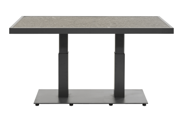 Scale soffbord 140x85x49/73 cm antracit/dark ceramic Brafab