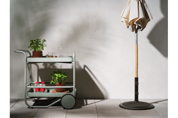 Solara parasollfot brons Brafab