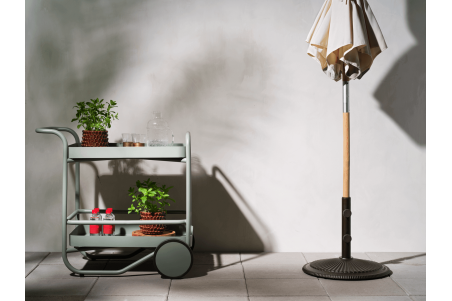 Solara parasollfot brons Brafab