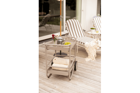 Trolly serveringsvagn khaki Brafab