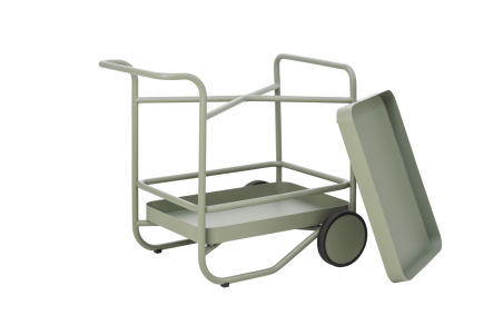 Trolly serveringsvagn dusty green Brafab