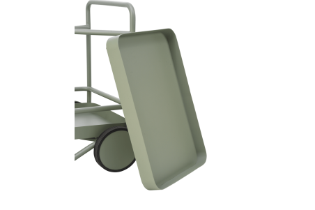 Trolly serveringsvagn dusty green Brafab
