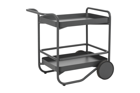 Trolly serveringsvagn antracit Brafab