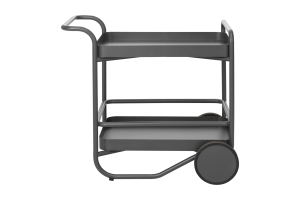 Trolly serveringsvagn antracit Brafab