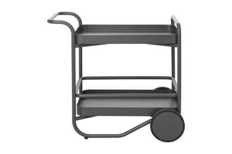 Trolly serveringsvagn antracit Brafab