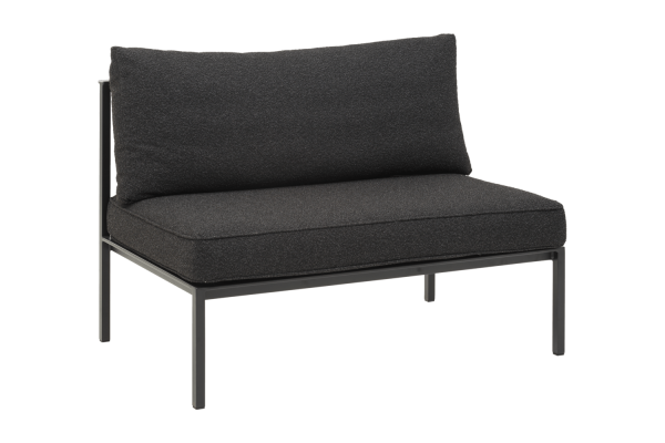 Upper mittdel svart/teddy black Brafab