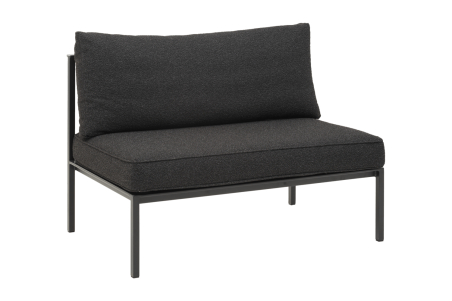 Upper mittdel svart/teddy black Brafab