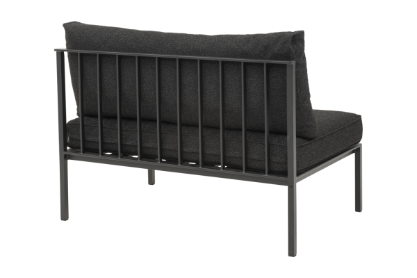 Upper mittdel svart/teddy black Brafab