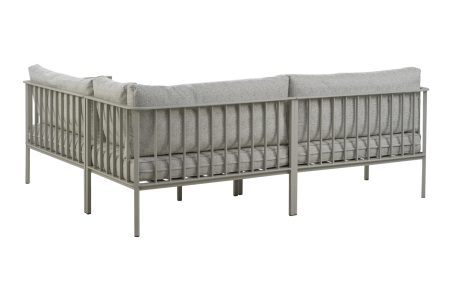 Upper hörnsoffa light grey/digi grey Brafab