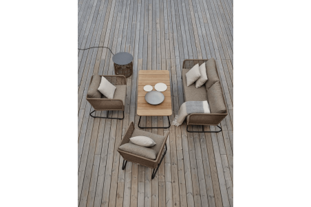 Nimy kudde 60x40 cm sand Brafab