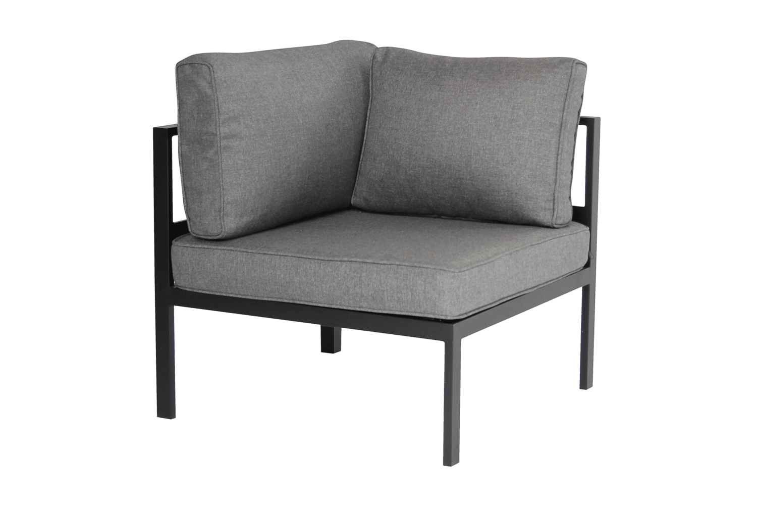 Leone hörndel svart/grå med dyna Brafab