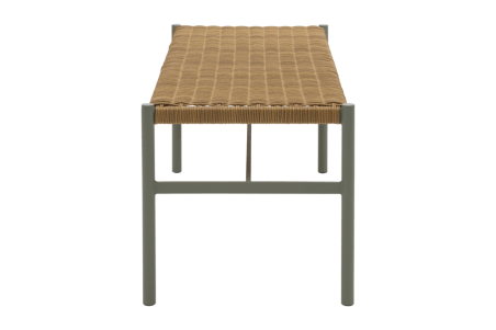 DK bänk dusty green/natur Brafab