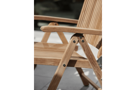 Julita positionsstol natur Brafab