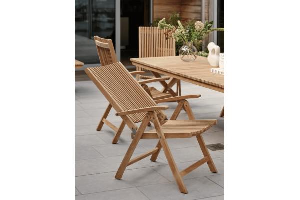 Julita positionsstol natur Brafab