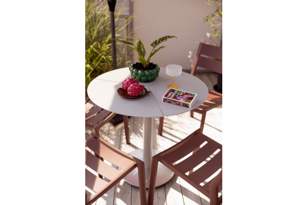 Peace cafébord Ø80 H73 cm light grey Brafab