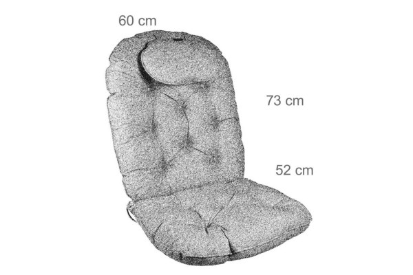 Snurr och gung dyna Lyx Canyon 2.0 Fritab