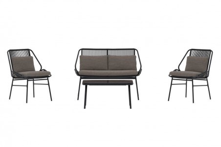 Zakynthos soffgrupp svart Venture Design