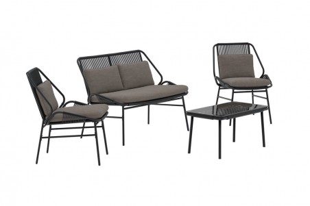 Zakynthos soffgrupp svart Venture Design