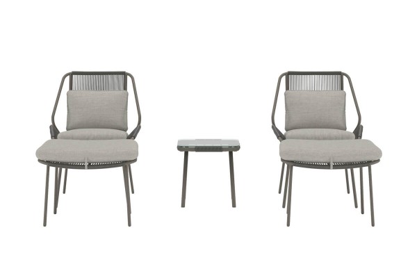 Zakynthos loungeset brun Venture Design