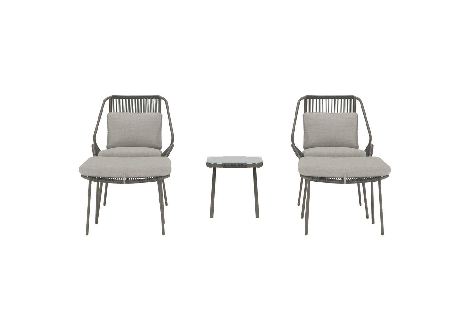 Zakynthos loungeset brun Venture Design