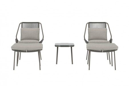 Zakynthos loungeset brun Venture Design