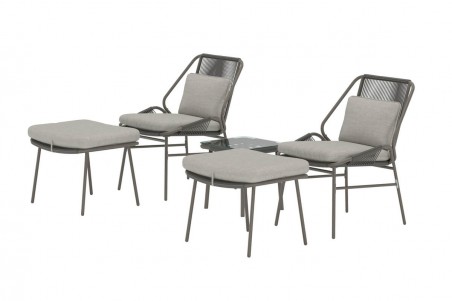 Zakynthos loungeset brun Venture Design