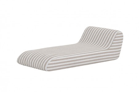 Redang solsäng beige/vit randig Venture Design