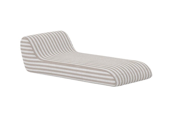 Redang solsäng beige/vit randig Venture Design