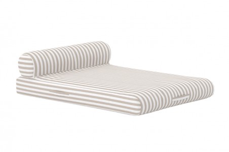 Redang solsäng 132x188 cm beige/vit randig Venture Design