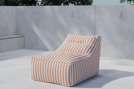 Redang loungebag persika/vit randig Venture Design