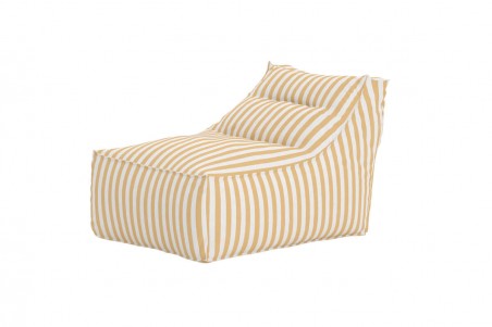 Redang loungebag gul/vit randig Venture Design