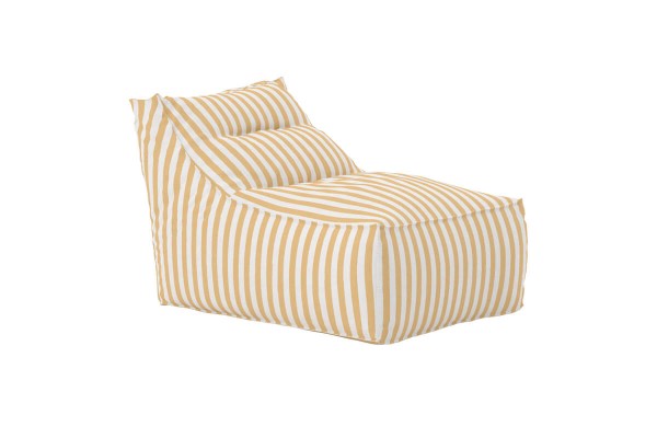 Redang loungebag gul/vit randig Venture Design