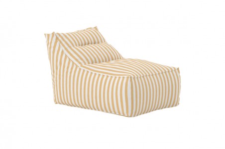 Redang loungebag gul/vit randig Venture Design