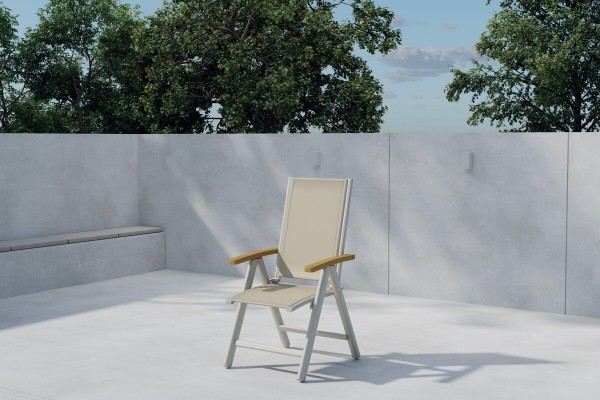 Panama positionsstol 2-pack beige Venture Design