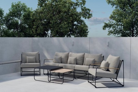 Palazzo soffgrupp svart/beige Venture Design