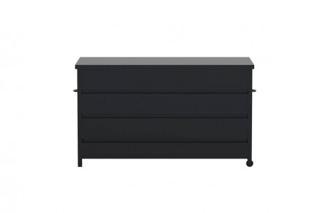Nisis dynbox 130x60x75 cm svart Venture Design