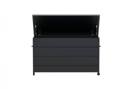 Nisis dynbox 130x60x75 cm svart Venture Design