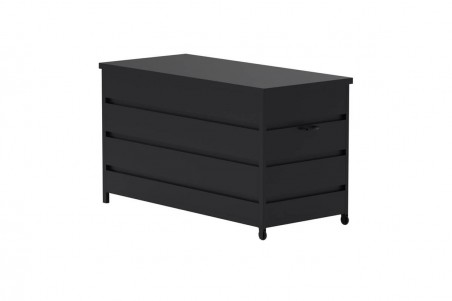 Nisis dynbox 130x60x75 cm svart Venture Design