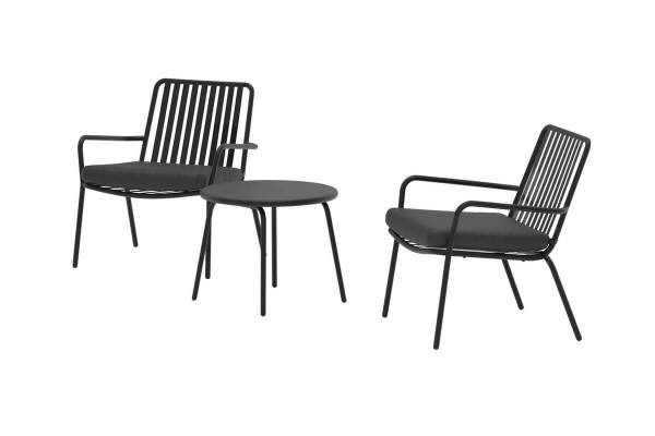 Mykonos loungeset svart Venture Design