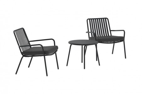 Mykonos loungeset svart Venture Design