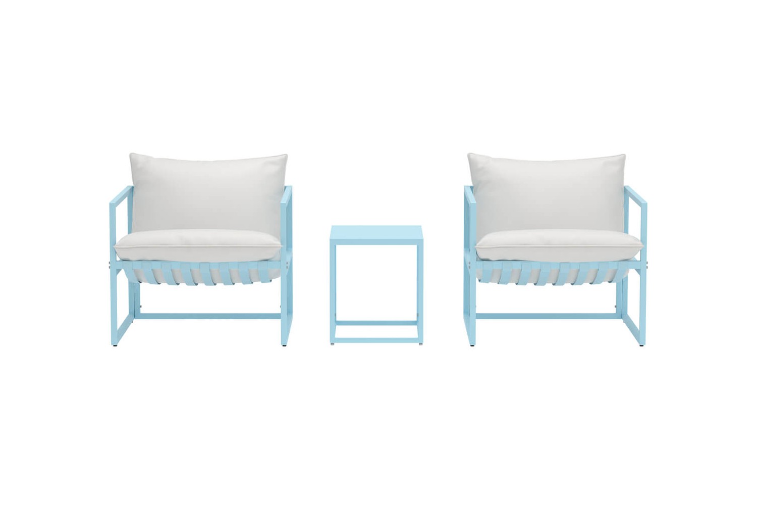 Messina loungegrupp ljusblå Venture Design